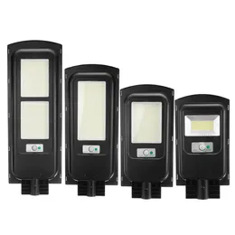 150/462/748/924 LED Solar Powered Street Light Integrated Road Lighting Control + Radar Panel 6V/18W with Remote - 150LED