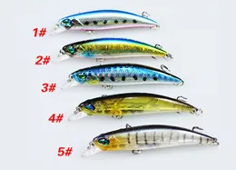 1PCS Floating Minnow Fishing Lure Laser Hard Artificial Bait 3D Eyes 6.5cm 4g Fishing Wobblers Crankbait Minnows