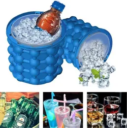 Ice Cube Maker Genie The Revolutionary Space Saving Silicone Coolers Irlde Mold Kitchen Tools For Wine