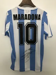 1978 1986 Camiseta Argentina Soccer Jerseys Maillot Maradona 78 86 Home Away Football Shirt