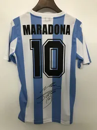 1978 1986 camiseta Argentina Soccer Jerseys maillot MARADONA 78 86 home away football shirt