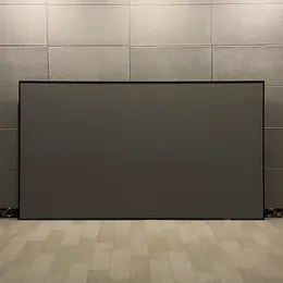 4K Reflective Anti-light Screen Ambient Light Rejecting Projection Material Ultra-thin Border Frame Design For UST Projectors
