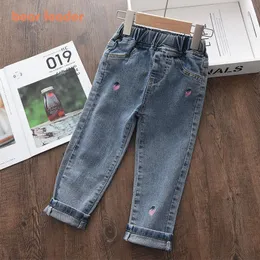 Jeans Bear Leader Children's Spring And Autumn Clothes Girls Baby Pants Western Style Casual Denim Trousers