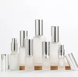 20ml 30ml 50ml spray bottles,lotion pump, Glass bottle for perfume, pressure , frosted glass-bottles SN5950