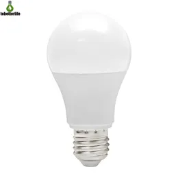 LED لمبة ضوء E27 85-265 فولت 3 واط 5 واط 7 واط 9 واط 12 واط 15 واط 18 واط lampada الأضواء الجدول مصباح الثريات الباردة / الأبيض الدافئ