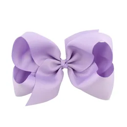 2022 new 40 Colors 6 Inch Fashion Baby Ribbon Bow Hairpin Clips Girls Large Bowknot Barrette Kids Hair Boutique Bows Children
