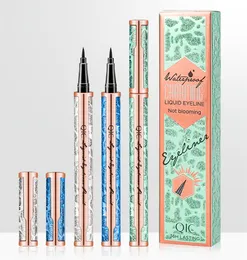 Qic Waterproof Gwiaździsty Sky Eyeliner Ołówek 3 Kolory rury 24 godziny długotrwałe płynne czarne oko pióro z pudełkiem niekwitnących gładkich narzędzi do makijażu