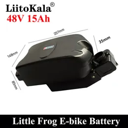 Liitokala Folding Electric Cykel Batteripack 1000W 500W 250W 36V \ 48V Bärbart säkerhetsbatteri