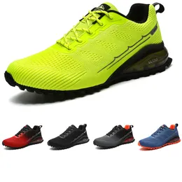 Os mais novos homens não-marca executando sapatos preto cinza azul laranja laranja limão verde montanha montanha escalada mens trainers esportes ao ar livre sneakers 41-47