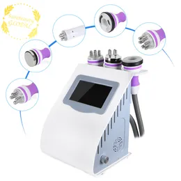 SureBeauty 5-1 Ultraljud 40K Unoisionetion Cavitation Vacuum RF Kroppsbantning Skin Lifting Face Dighting Beauty Machine för salong användning