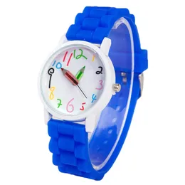 Barnens Watch Fashion Armbandsur med Pencil Pointer Quartz för pojkar och tjejer