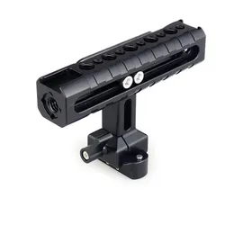 Maniglia per fotocamera DSLR Impugnatura universale Maniglia NATO con guida NATO per attrezzatura per gabbia per fotocamera