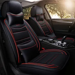 Car Seat Covers ZRCGL Universal Leather For All Models Captur Megane Scenic Kadjar Fluence Laguna Koleos Espace Talisma