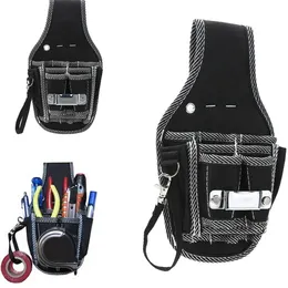 9-in-1-Werkzeugtasche, Gürtel, Schraubendreher, Utility-Kit-Halter, hochwertiges 600D-Nylongewebe, Werkzeugtasche, Elektriker-Taillentasche, Beutel