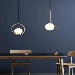 Led Stone Lustre Sospensione Monkey Lamp Lumiere Cucina Sala da pranzo Bar Apparecchi Camera da letto Hanging Room Light Lampade a sospensione