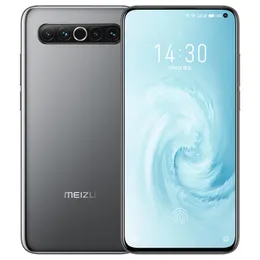 Original Meizu 17 5g mobiltelefon 8GB RAM 128GB 256GB ROM SNAPDRAGON 865 OCTA Core 64.0MP AI NFC 4500MAH Android 6.6 "Fullskärm Fingerprint ID Face Smart Cell Phone
