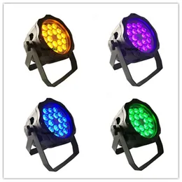 4 pcs 18 x 18W PAR LED À Prova D 'Água IP65 LED PAR Luz RGBWA UV LEDs Ao Ar Livre Água - Prova DMX PAR Fase Iluminação