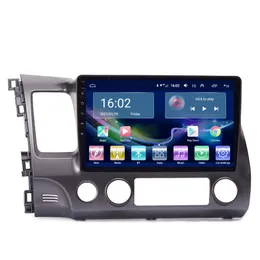 Car Video Player Multimedia Radio Carplay Android 10.0 for HONDA CIVIC 2004-2011 Auto-Stereo GPS Head Unit