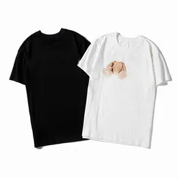 2021 Christian Moda Mężczyźni Casual Tshirts Męskie Designer Koszula Mężczyzna Paryż Francja Ulica Szorty Rękaw Odzież T Koszulki Asian Size # 02