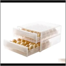 Organizacja gospodyń domowych Gardenhouse Egg Pudełko do przechowywania jaja lodówka typu lodówka typu plastikowe przezroczyste pierogi