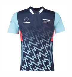 2021 F1 T-Shirt Formel 1-Auto-Logo-Team Uniform Rennanzug kurzärmelig T-Shirt Männliches Polo-Hemd MAD MAD MAD MAD MADEN