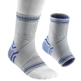 Knöchelstütze, 2 Outdoor-Sportarten, gestrickte Riemen, Basketball, Fitness, Socken, Reiten, rutschfester Silikonschutz, Schutzausrüstung