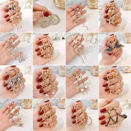 Coreano danghi orecchini di cristallo perla nappa orecchini geometrici pendente della sposa gioielli di nozze gioielli regalo orecchino per le donne