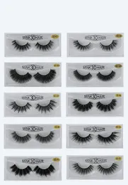 Pestañas Mink Falsa Eyelashes Ferramentas de Maquiagem Macio Natural Digite Faux Cils Caixas Lash Caixas Extensão 20 Estilos 50 Pares Muita Ferramenta de Beleza Olhos