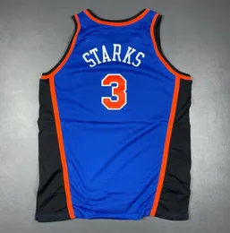 Raro basquete jersey homens jovens mulheres vintage retro john starks campeão 95 96 high school tamanho S-5XL personalizado qualquer nome ou número