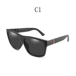 نظارة شمسية بولارويد للجنسين مربعة مربع خمر نظارات الشمس المستقطبة Oculos feminino للنساء الرجال 6832