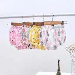 Baby Shorts Panties Headscarves Spädbarn Frukttryck PP Byxor Barnens brödbyxa passar M3423