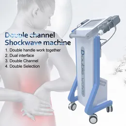 Professional Vertical 2 HANDLAR ED Behandling Hälso -prylar Shockwave Equipment Body Massage Shock Wave Electromagnetic Erektil Dysfunktion