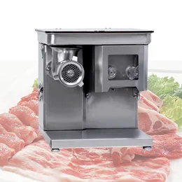 2600W commercial meat grinder stainless steel automatic shred slicer dicing machine electric multi-function meat cutting machine