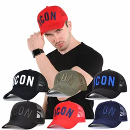 2021 Vente ICON Mens Designer chapeaux Casquette d2 casquette de broderie de luxe réglable 7 couleurs chapeau derrière la lettre t690 #