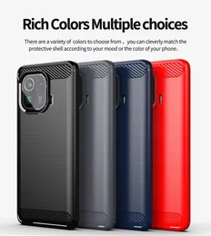 Włókno węglowe dla Xiaomi 11 Ultra Case Soft MI 12 12S 13 14 12T 13T Pro Gel Protection Silikon Xiaomi 13 Ultra pokrywa