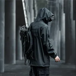 Techwear rain hot sale jacket