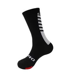 Cycling socks men women knee high football sock running sports team hiking cotton over the knee