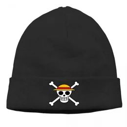 King of the Sea Pirates Jolly Roger Skullies Beanies Caps Straw Hat Bonnet Mössor Män Kvinnors Street Ski Cap Y21111