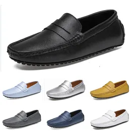 2021 Mężczyźni Casual Shoes Espadrilles Łatwy Potrójne Czarne Białe Brązowe Wino Srebrny Czerwony Kasztan Męskie Trampki Outdoor Jogging Walking Color 39-46 Thirteen