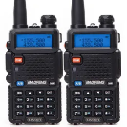 1or 2st Baofeng bf-uv5r skinka Radio Portable Walkie Talkie Pofung VHF / UHF Radio Dual Band Tvåvägsradio