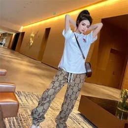 2022 이른 봄 여자 바지 Capris Mens and Womens 바지 Haren Pants 고품질 브랜드 디자이너 캐주얼 팬츠