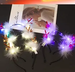 Christmas Luminous Antlers Headband Concert-Luminous Headwear-Scenic Night Market Tourist Scenic Spot