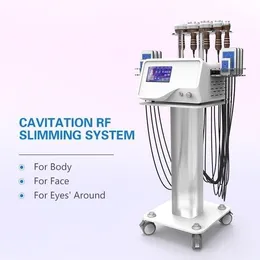 Unoisetion 40K Weight Reduce Radio Frequency Machine Ultrasonic Slimming Cavitation 6 In 1 Cellulite Removal Vacuum Beauty Equipment