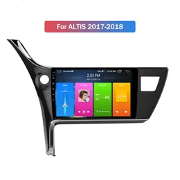 Autoradio 2din Toyota Altis 용 자동차 DVD 플레이어 2017-2018 GPS WiFi BT SD USB가있는 멀티미디어 Android 자동 스테레오