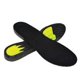 Pu Sports Insoles For Shoes Men Women Sole Brealthable Sweat Shock Absorption Arch Support Running Shoe Pad Silicone Gel Cushion