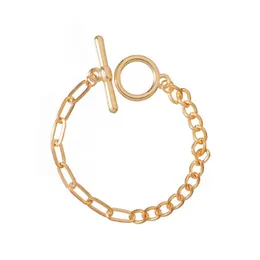 Catena a maglie in cristallo geometrico boemo Braccialetti multistrato Braccialetti con ciondoli Set di braccialetti lazo regolabili per regali di gioielli da donna 5 set