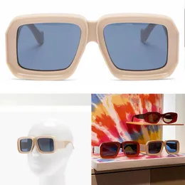 Sonnenbrille für Männer und Frauen, schwarz, 40064, klassisches Schild, quadratisch, Augenschutz, Design, UV-Schutz, Barcelona-Stil, Designer-Sonnenbrille mit Originalverpackung