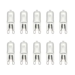 10PCS G9 Halogen Light Bulbs 230-240V 25W 40W Frosted Transparent Capsule Case LED Lamps Lighting Warm White for Home kitchen