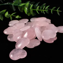 Artes e artes, artesanato Presentes Home Gardennatural Rose Quartz em forma de palmeira esculpida amor cura amante de pedras preciosas gife stone cristal cora￧￣o j￳ias dr.