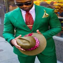 Men's Suits & Blazers TPSAADE The Latest Coat Pant Designs Green Colorful Men Skinny Party Blazer Prom Fashion Custom Jacket 2 Piece Mens Su